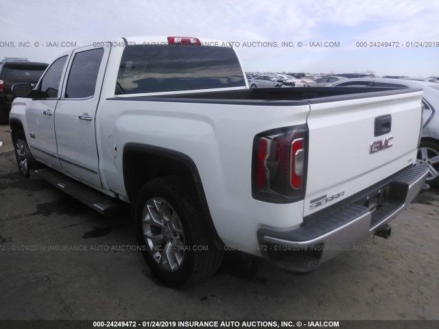 3GTP1NECXHG379642 - 2017 GMC SIERRA C1500 SLT WHITE photo 3