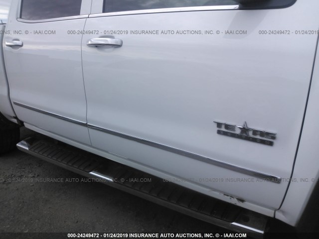 3GTP1NECXHG379642 - 2017 GMC SIERRA C1500 SLT WHITE photo 6