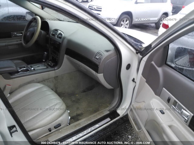 1LNHM86S34Y676105 - 2004 LINCOLN LS WHITE photo 5