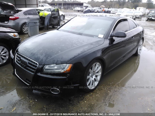 WAULFAFR7BA020909 - 2011 AUDI A5 PREMIUM PLUS BLACK photo 2