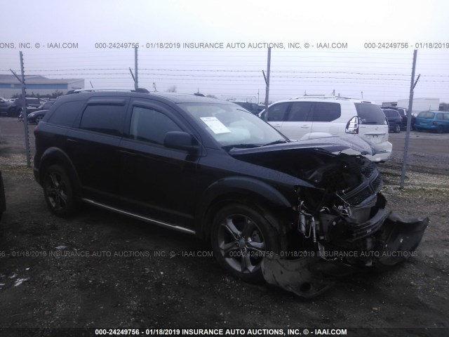 3C4PDCGG8GT143931 - 2016 DODGE JOURNEY CROSSROAD BLACK photo 1