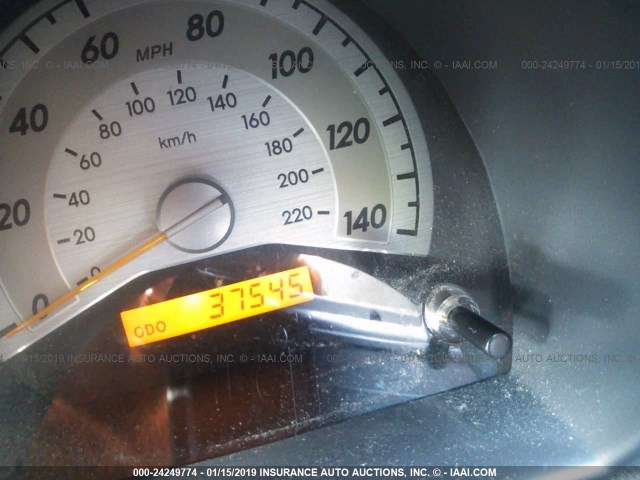 JTKDE167560096593 - 2006 TOYOTA SCION TC შავი ფოტო 7