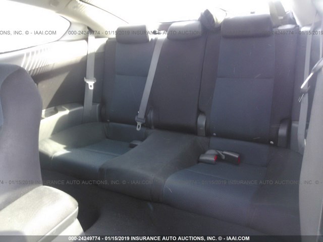 JTKDE167560096593 - 2006 TOYOTA SCION TC შავი ფოტო 8