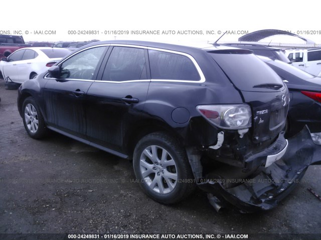 JM3ER293780208013 - 2008 MAZDA CX-7 BLACK photo 3