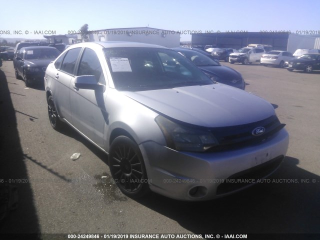 1FAHP3GN2BW108367 - 2011 FORD FOCUS SES SILVER photo 1