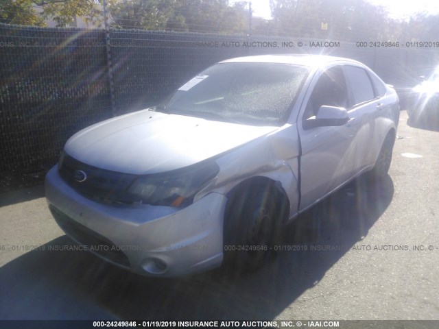 1FAHP3GN2BW108367 - 2011 FORD FOCUS SES SILVER photo 6