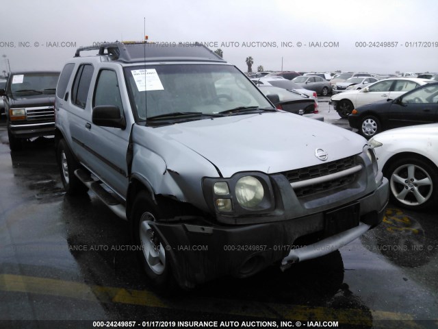 5N1ED28TX2C564949 - 2002 NISSAN XTERRA XE/SE SILVER photo 1