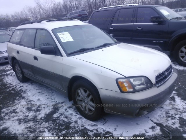 4S3BH675037629047 - 2003 SUBARU LEGACY OUTBACK AWP 白色 照片 1