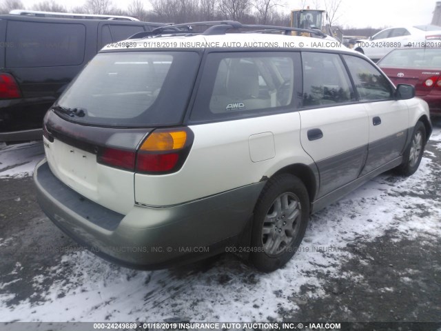4S3BH675037629047 - 2003 SUBARU LEGACY OUTBACK AWP 白色 照片 4