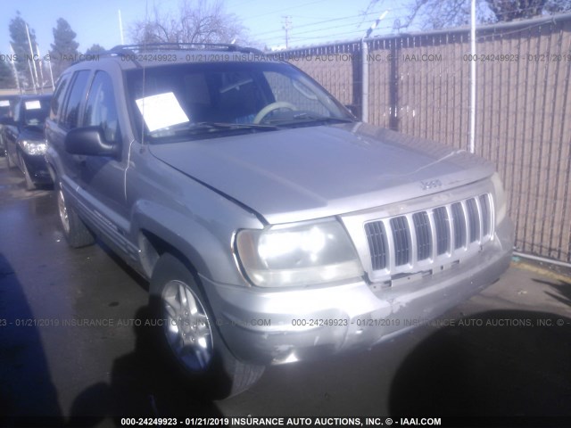 1J4GX48S74C242550 - 2004 JEEP GRAND CHEROKEE LAREDO/COLUMBIA/FREEDOM 灰色 照片 1