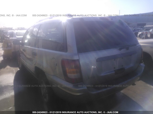 1J4GX48S74C242550 - 2004 JEEP GRAND CHEROKEE LAREDO/COLUMBIA/FREEDOM 灰色 照片 3
