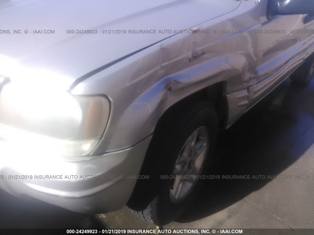 1J4GX48S74C242550 - 2004 JEEP GRAND CHEROKEE LAREDO/COLUMBIA/FREEDOM 灰色 照片 6