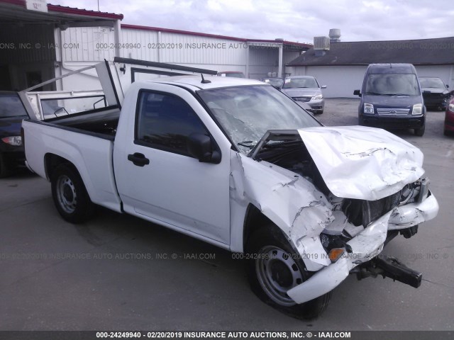 1GCCSBFE7C8158654 - 2012 CHEVROLET COLORADO WHITE photo 1