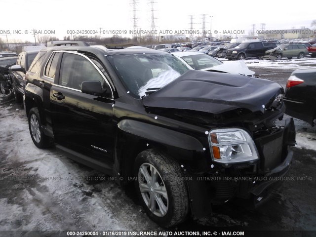 2GKFLNE3XH6134569 - 2017 GMC TERRAIN SLE BLACK photo 1