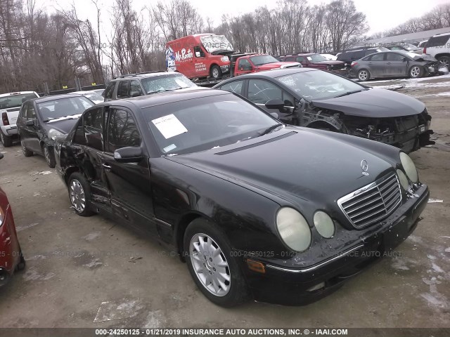 WDBJF65J5YA977369 - 2000 MERCEDES-BENZ E 320 BLACK photo 1