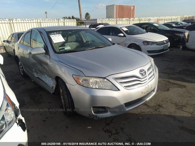 4T1BF3EK8AU011014 - 2010 TOYOTA CAMRY SE/LE/XLE SILVER photo 1