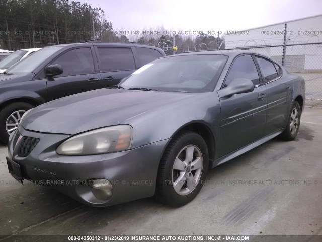 2G2WP522251131822 - 2005 PONTIAC GRAND PRIX BLUE photo 2