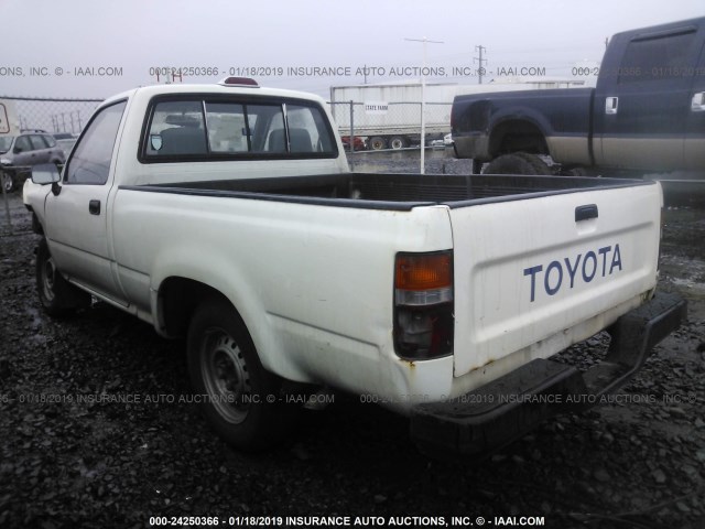 JT4RN81A8R5194257 - 1994 TOYOTA PICKUP 1/2 TON SHORT WHEELBASE WHITE photo 3