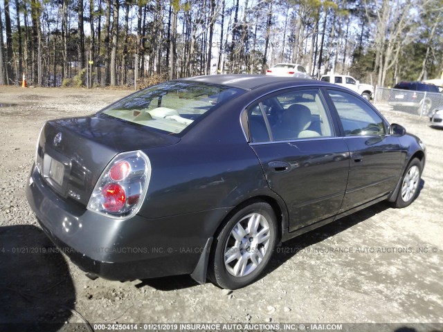 1N4AL11DX6N335061 - 2006 NISSAN ALTIMA S/SL GRAY photo 4