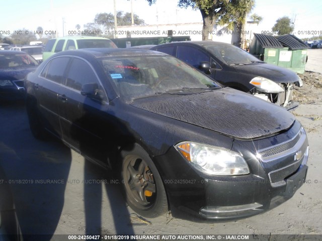 1G1ZH57B59F221553 - 2009 CHEVROLET MALIBU 1LT 黑色 照片 1