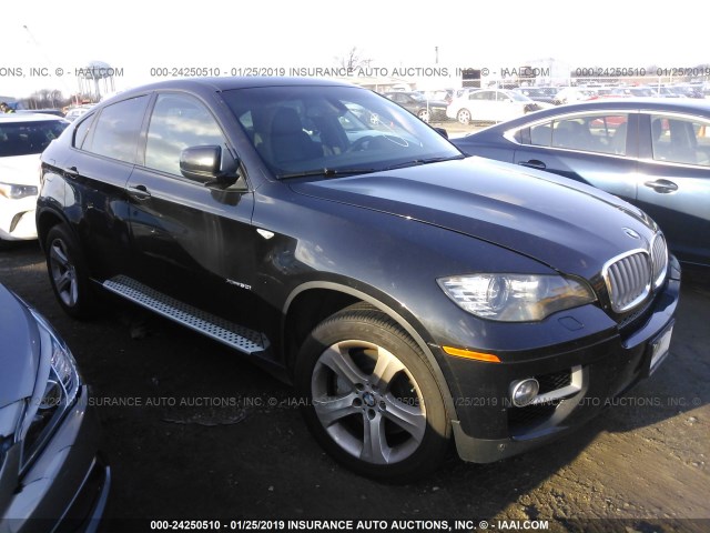 5UXFG8C54DL591464 - 2013 BMW X6 XDRIVE50I BLACK photo 1