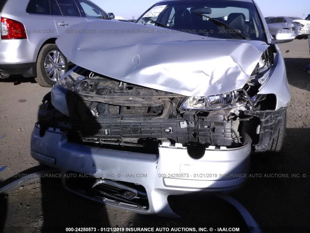 YV1RS592382698648 - 2008 VOLVO S60 2.5T SILVER photo 6