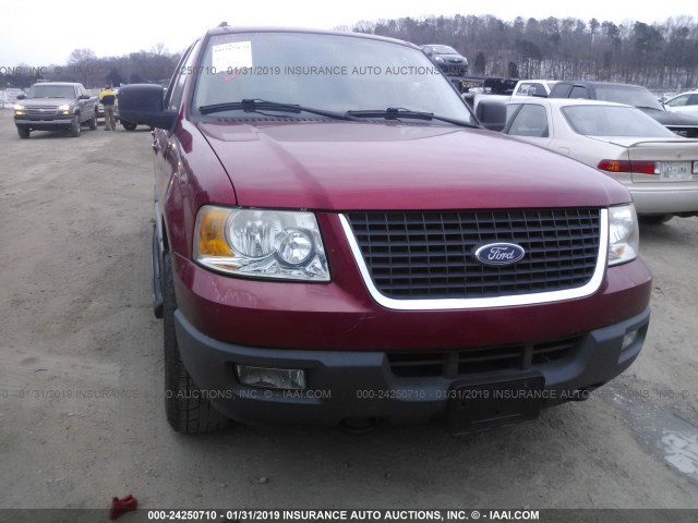 1FMPU165X5LA49655 - 2005 FORD EXPEDITION XLT BURGUNDY photo 1