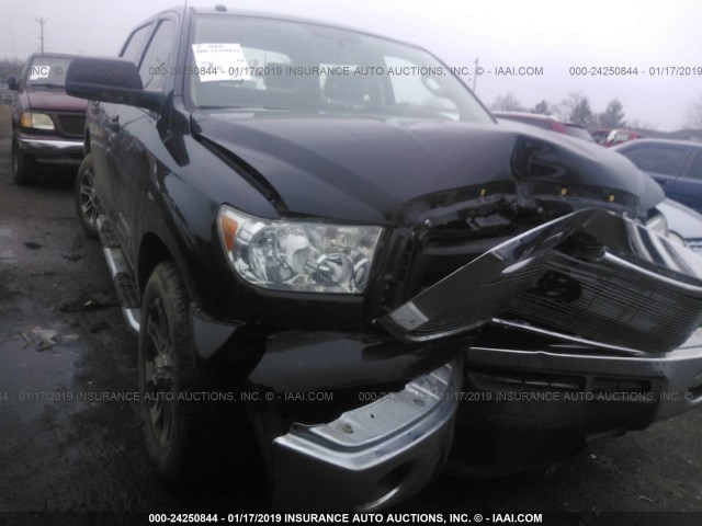 5TFEM5F17DX057087 - 2013 TOYOTA TUNDRA CREWMAX SR5 BLACK photo 1