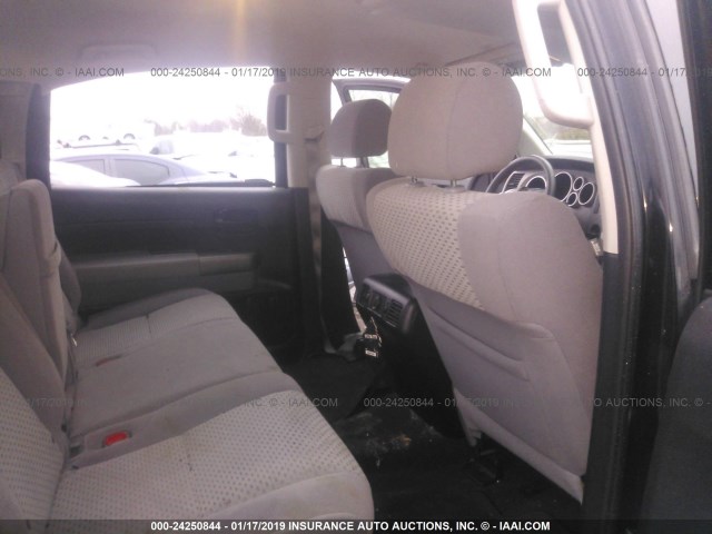 5TFEM5F17DX057087 - 2013 TOYOTA TUNDRA CREWMAX SR5 BLACK photo 8