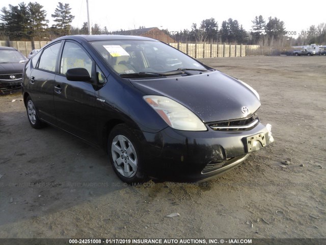 JTDKB20U463146460 - 2006 TOYOTA PRIUS BLACK photo 1