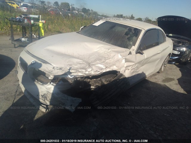 WBA3V5C54FP752607 - 2015 BMW 428 I WHITE photo 2