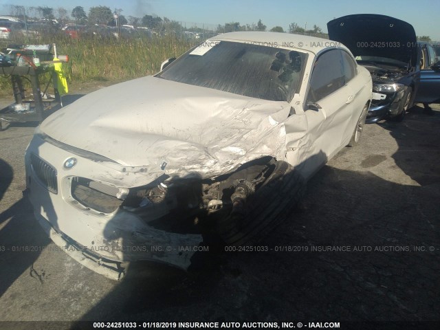 WBA3V5C54FP752607 - 2015 BMW 428 I WHITE photo 6