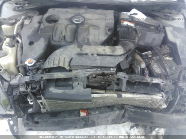 1N4AL21E29N496698 - 2009 NISSAN ALTIMA 2.5/2.5S SILVER photo 10