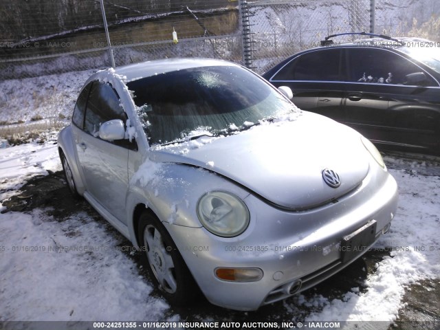 3VWBB61C4WM014968 - 1998 VOLKSWAGEN NEW BEETLE SILVER photo 1