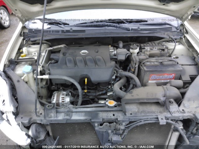 3N1AB61E47L723099 - 2007 NISSAN SENTRA 2.0/2.0S/2.0SL GREEN photo 10