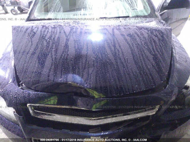 1G1ZB5E09CF232744 - 2012 CHEVROLET MALIBU LS Dark Blue photo 10