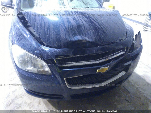 1G1ZB5E09CF232744 - 2012 CHEVROLET MALIBU LS Dark Blue photo 6