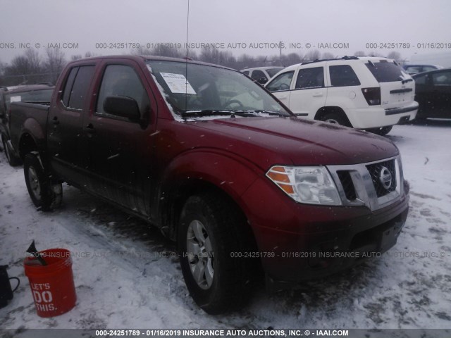 1N6AD0EV6DN725475 - 2013 NISSAN FRONTIER S/SV/SL/PRO-4X RED photo 1