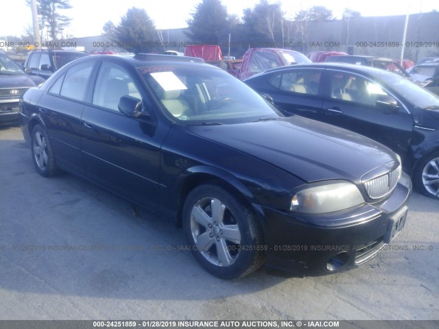 1LNHM87A76Y600234 - 2006 LINCOLN LS BLACK photo 1
