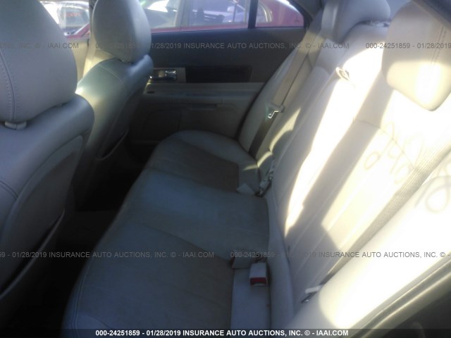 1LNHM87A76Y600234 - 2006 LINCOLN LS BLACK photo 8