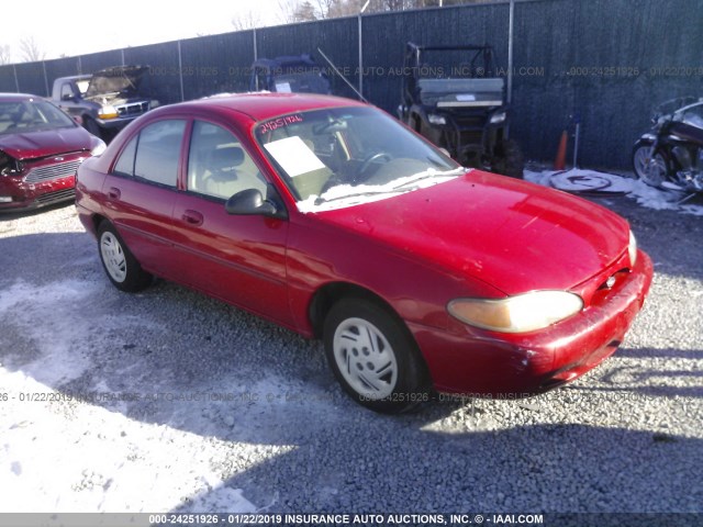3FAFP13P41R240986 - 2001 FORD ESCORT RED photo 1