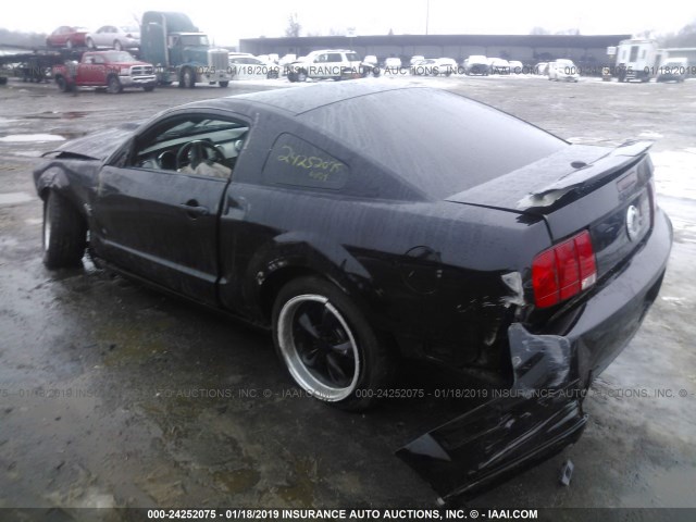 1ZVHT82H695145522 - 2009 FORD MUSTANG GT BLACK photo 3