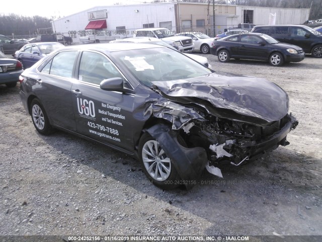 4T1BF1FK2GU130477 - 2016 TOYOTA CAMRY LE/XLE/SE/XSE GRAY photo 1