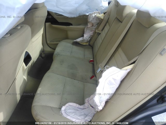 4T1BF1FK2GU130477 - 2016 TOYOTA CAMRY LE/XLE/SE/XSE GRAY photo 8