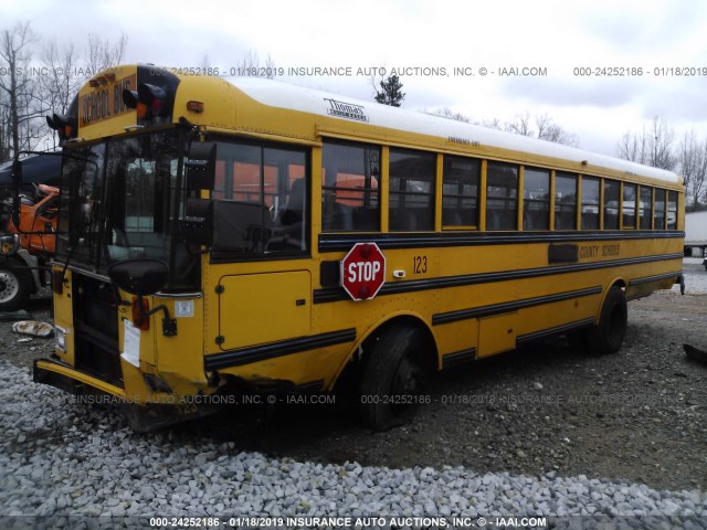 1T88N4C2151156668 - 2005 THOMAS SCHOOL BUS YELLOW photo 2