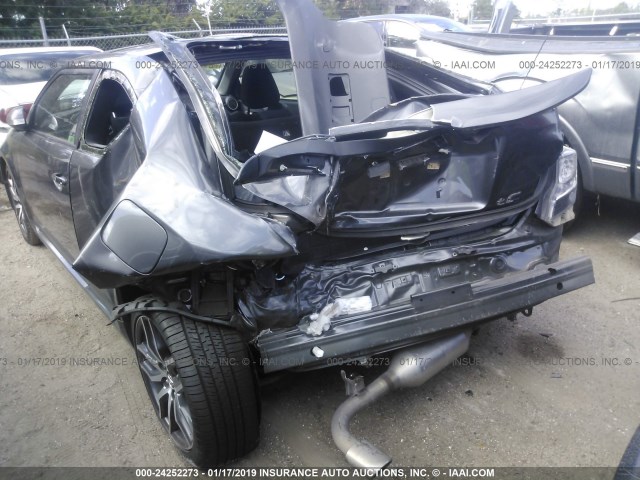 JTKJF5C77FJ009749 - 2015 TOYOTA SCION TC ნაცრისფერი ფოტო 6