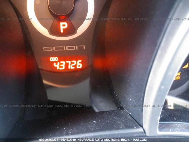 JTKJF5C77FJ009749 - 2015 TOYOTA SCION TC ნაცრისფერი ფოტო 7