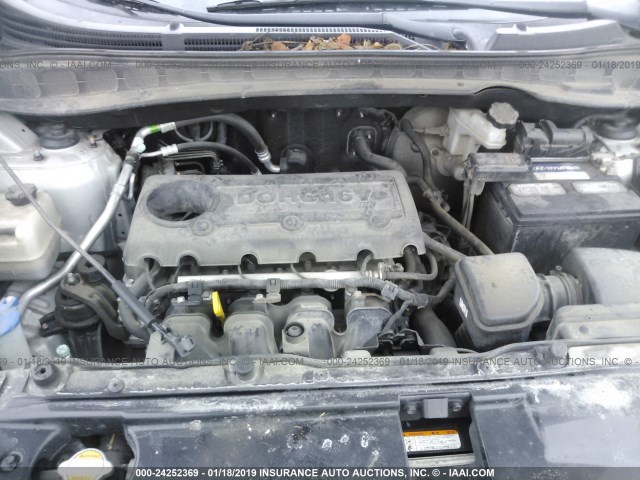 KM8JU3AC1CU344898 - 2012 HYUNDAI TUCSON GLS/LIMITED 银色 照片 10