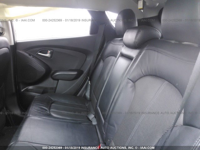 KM8JU3AC1CU344898 - 2012 HYUNDAI TUCSON GLS/LIMITED 银色 照片 8