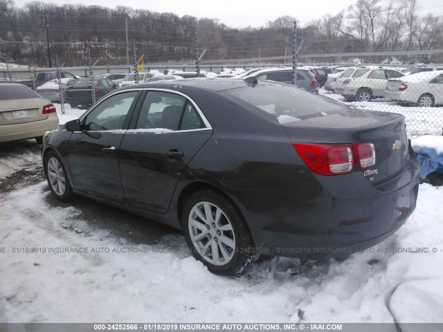 1G11E5SL2EF247110 - 2014 CHEVROLET MALIBU 2LT BLACK photo 3